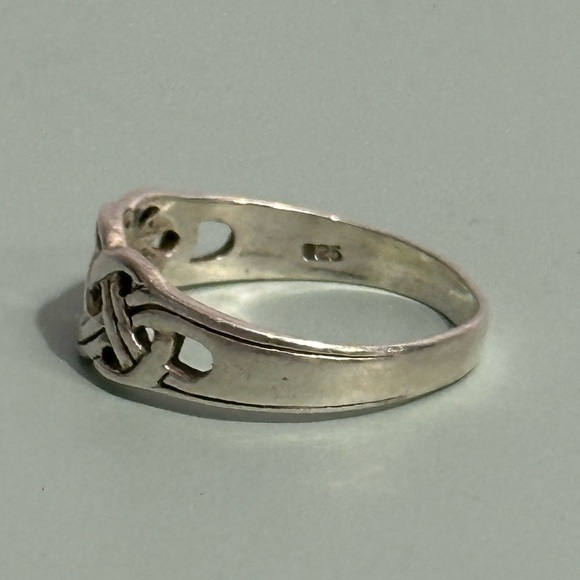 Sterling Silver Braided Ring - Picture 6 of 7